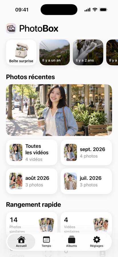 PhotoBox : Tri de photos
